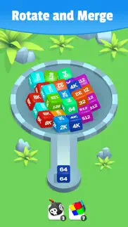 2048 cube merge – number game iphone screenshot 4
