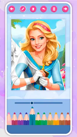 Game screenshot Princess Coloringbook. apk