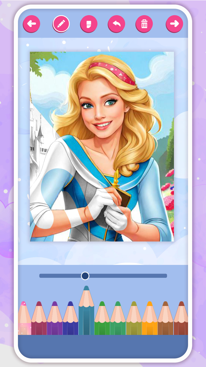 Princess Coloringbook