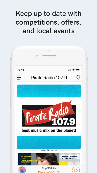 Pirate Radio 107.9 Screenshot