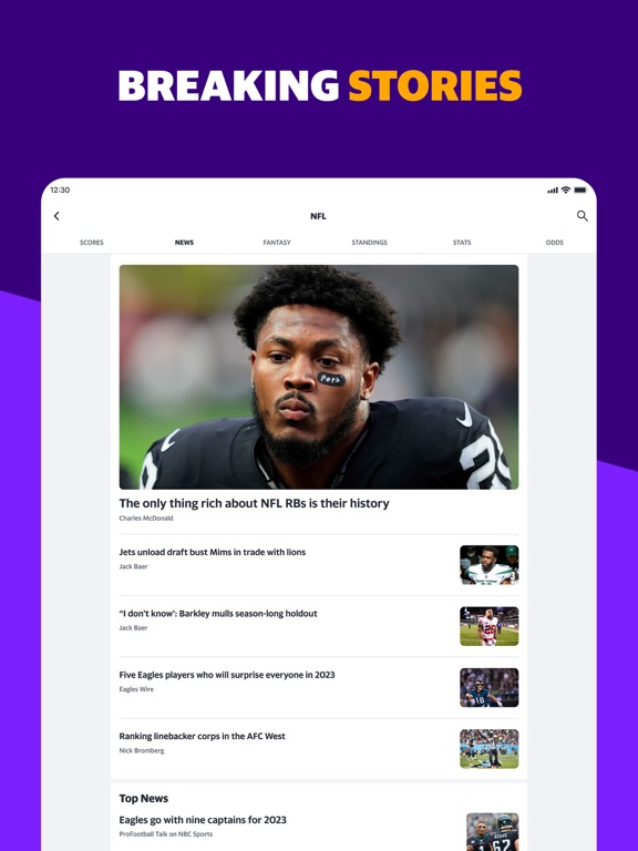 Screenshot #6 pour Yahoo Sports: Scores and News