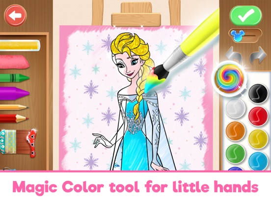 Disney Coloring World+ Screenshots