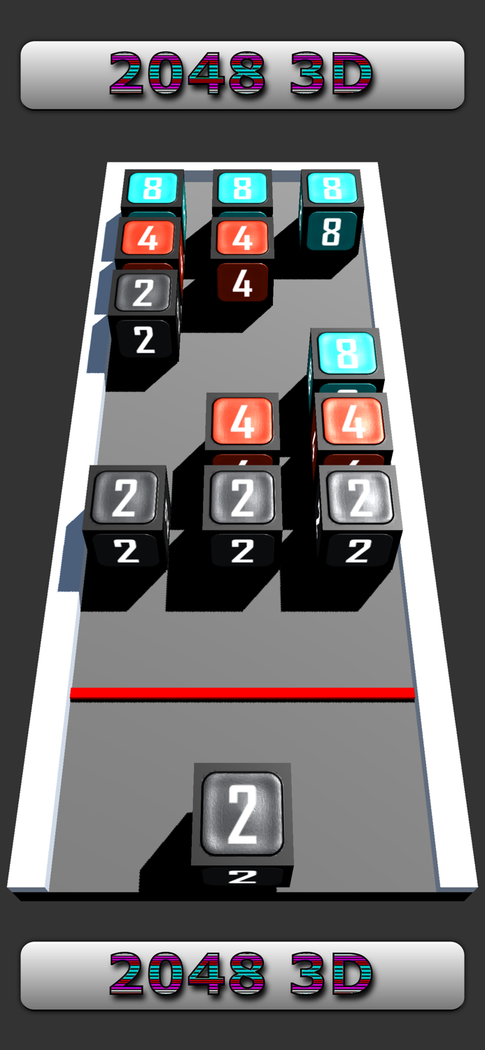 2048 3D - Original Cube Game