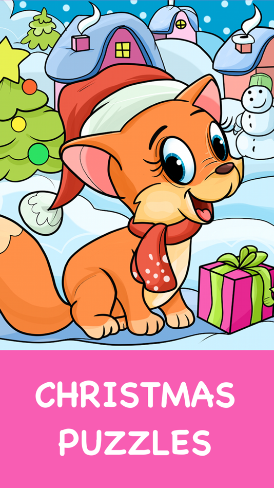 Christmas Kid's Jigsaw Puzzles - 1.2 - (iOS)