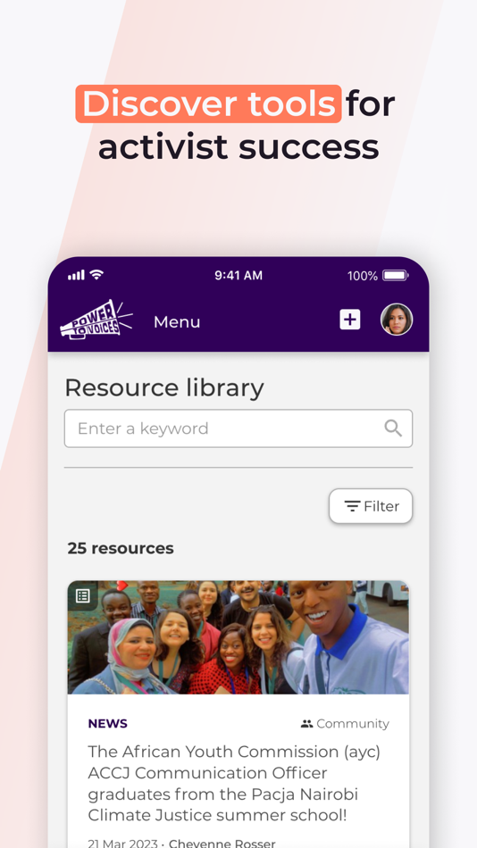 #2. Power to Voices (iOS) 由: Open Social N.V.