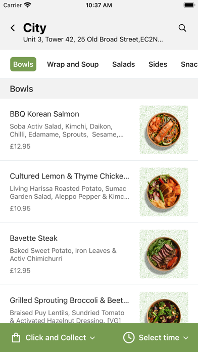 Eat Activ Screenshot