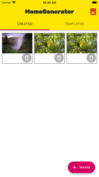 Screenshot #1 pour Meme Generator
