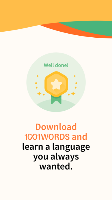 1001words: Language Learning Screenshot