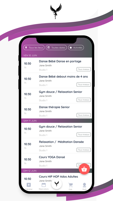 LA LA DANSE Official App Screenshot
