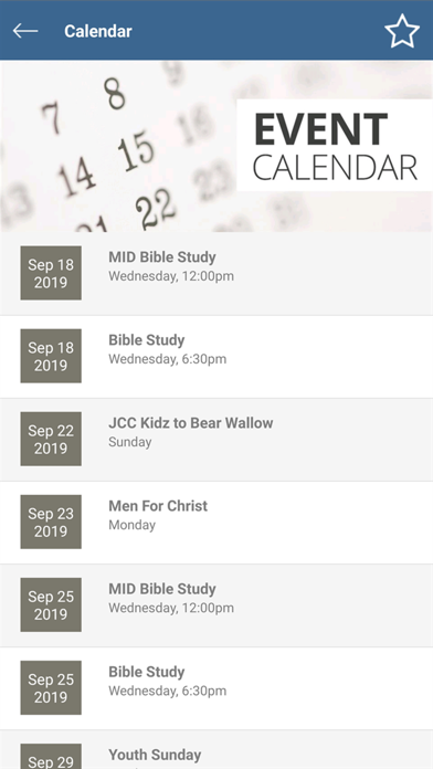 Jamestown Christian Church Screenshot