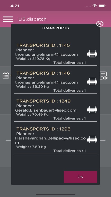 LISEC.dispatch screenshot-3
