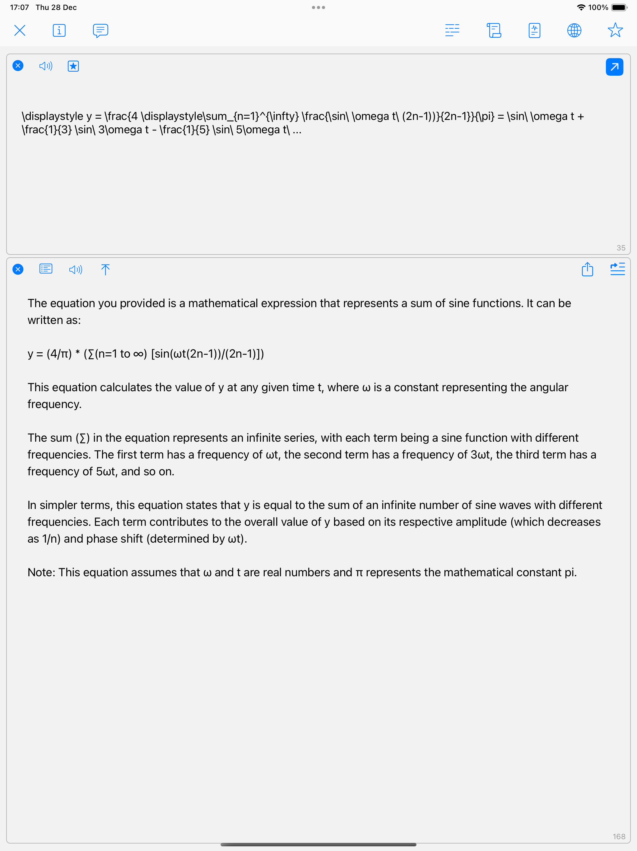 Math Notes - Solver & Editor