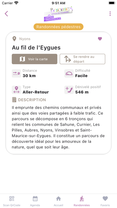 Baronnies Tourisme Screenshot
