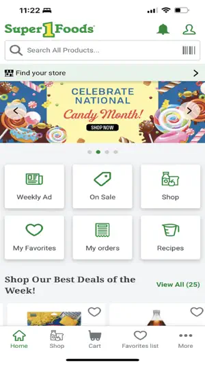 Super 1 Foods App screenshot 1