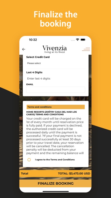 Vivenzia Vacation Club Screenshot