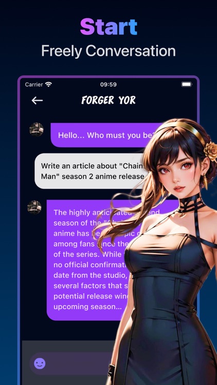 Talk To Anime Characters