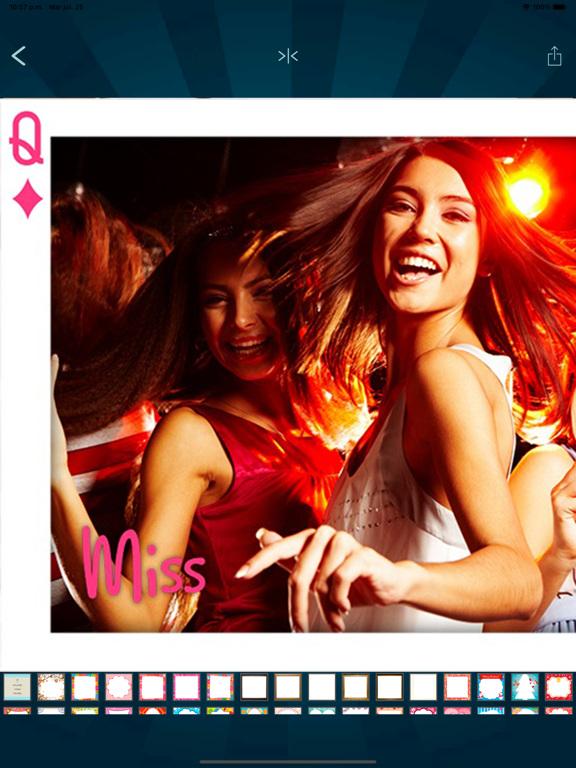 Frames edit and create cards iPad screenshot 6 - Photo & Video app