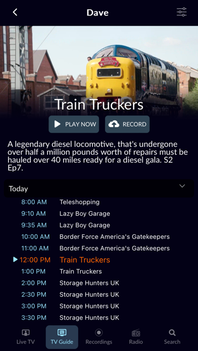 TeeVeeing Screenshot