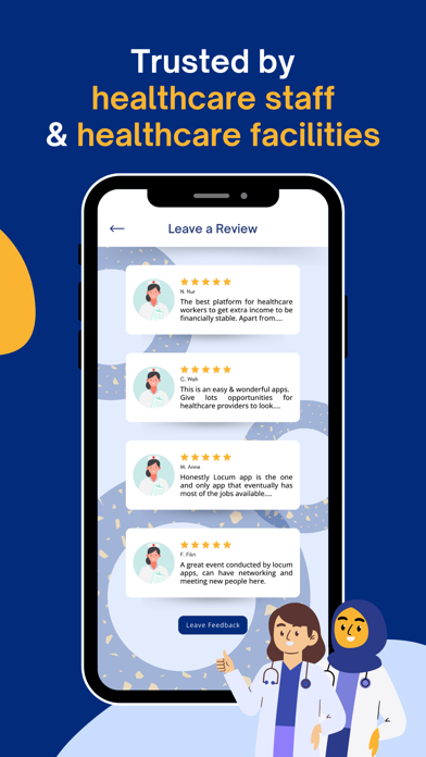 Locum Apps Screenshot