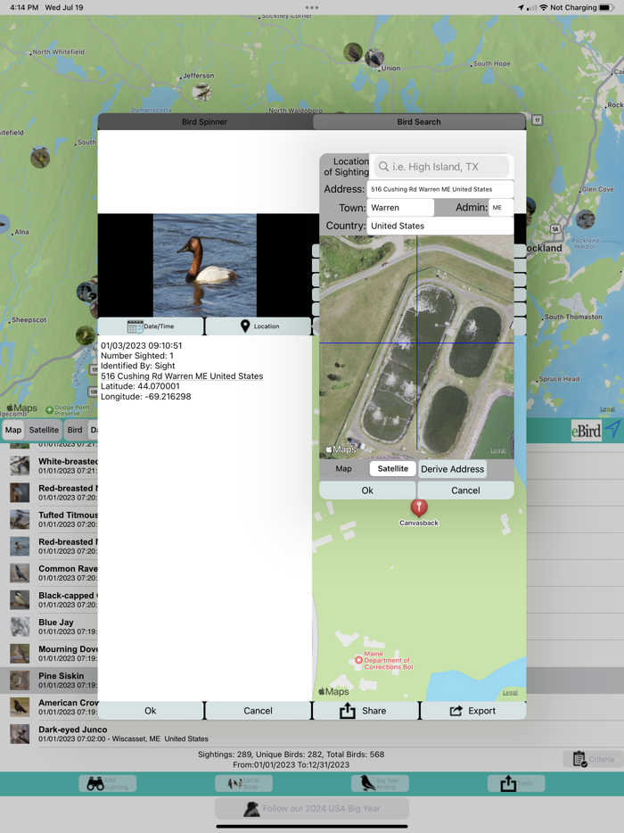 Big Year Birding ABA