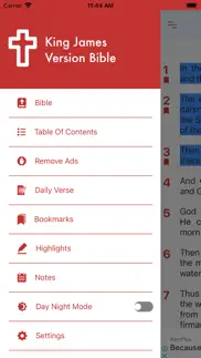 king james version bible (kjv) iphone screenshot 2