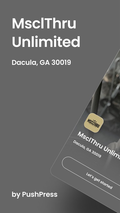 MSCLTHRU UNLTD Screenshot