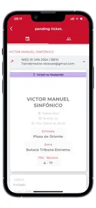 Teatro Real. Business & VIP screenshot #6 for iPhone