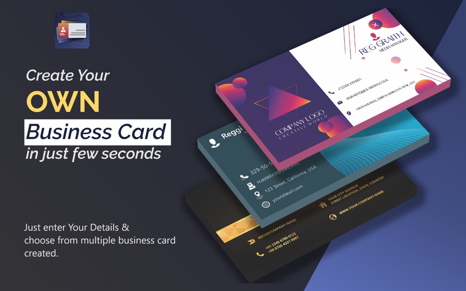 Design Business Card Maker - 1.0.4 - (macOS)