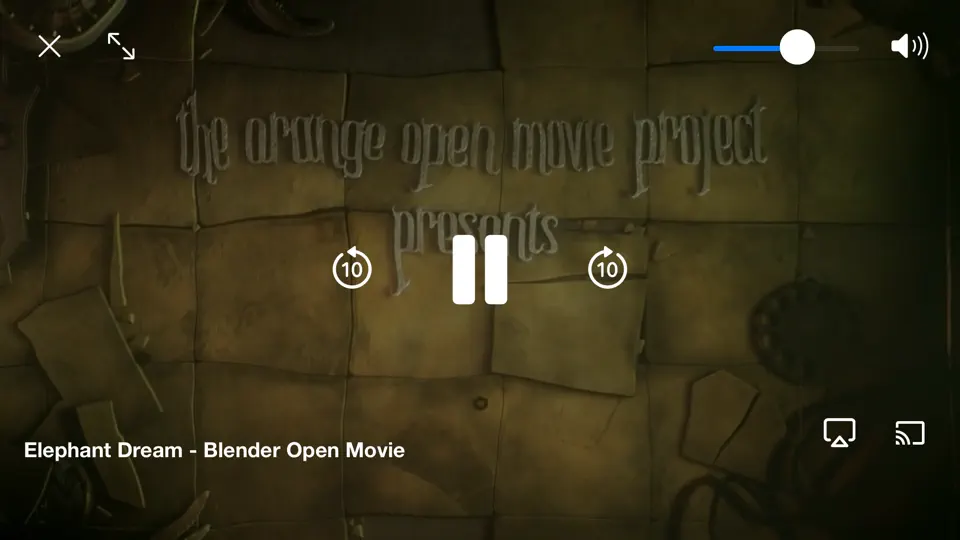 Captura de pantalla de Mi Televisión Premium en iPhone 4