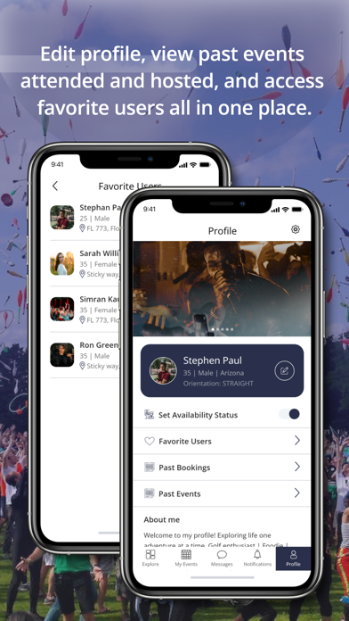 Aura Events Screenshot