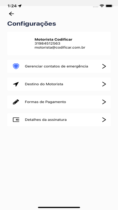 FLEXX MOTORISTA Screenshot