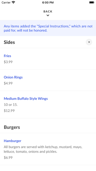 Roadrunner Grill Screenshot