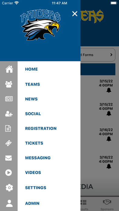 North Brunswick Athletics Screenshot
