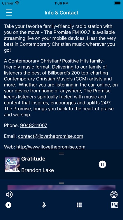 The Promise - FM100.7