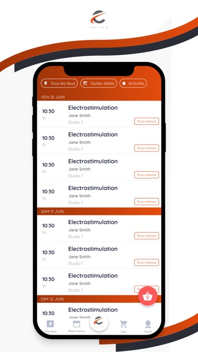 C.line-Electrostimulation Screenshot