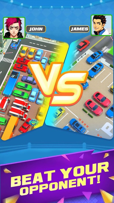 駐車場 混雑する ブロックを解除します 車 ゲームのおすすめ画像2
