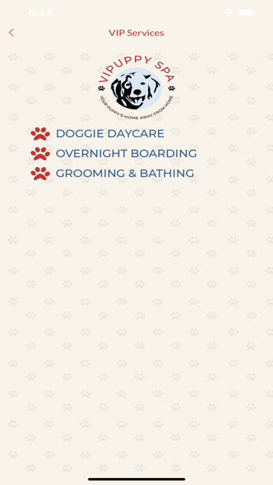 VIPuppy Spa Screenshot