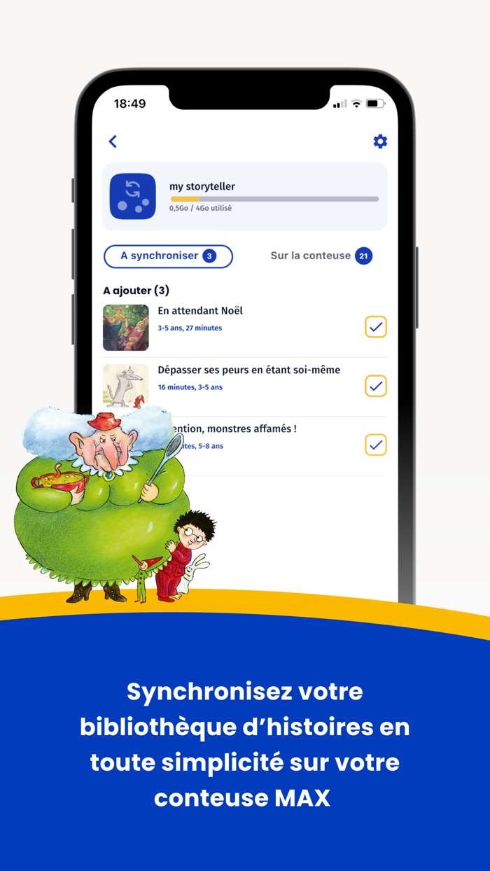 Boîte à histoires MAX