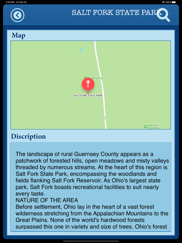 Ohio State Parks - Guide