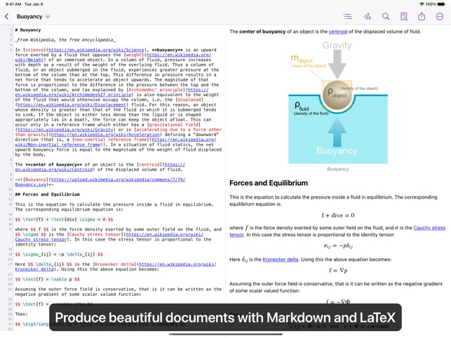 Archimedes  Markdown editor and LaTeX editor for Mac and macOS