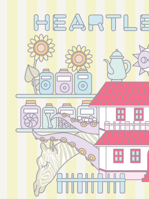 EscapeGame HeartlessRoom iPad screenshot 1 - Games app