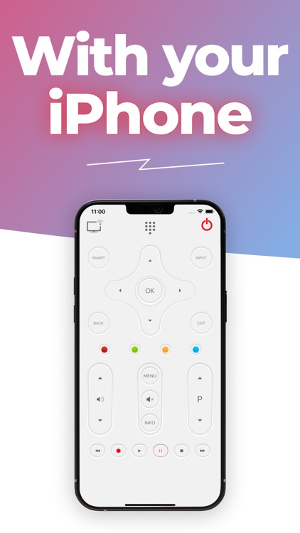 Universal remote tv smart