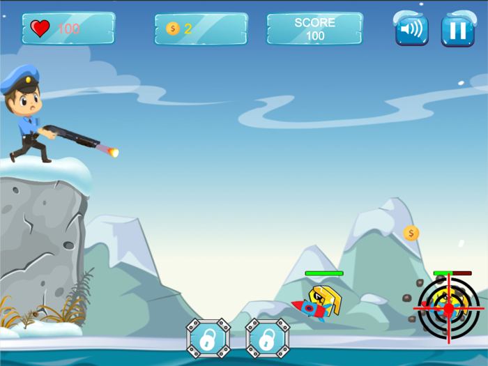 Police Man Hero Protect Earth