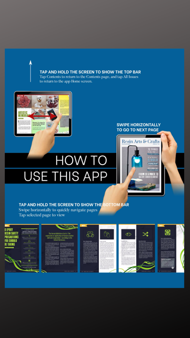 Resin Arts and Crafts Magazine Screenshot