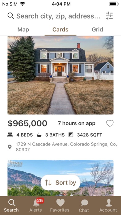 Finch & Gable Real Estate Screenshot