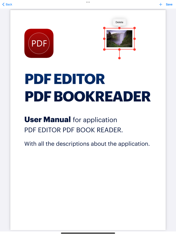 PDF Editor PDF Book Reader