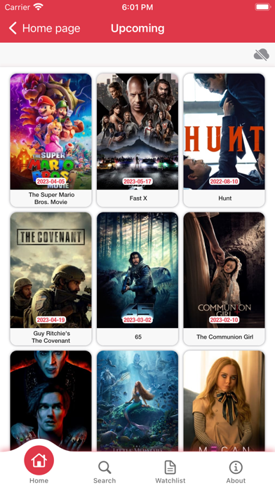 TVMovieList Screenshot