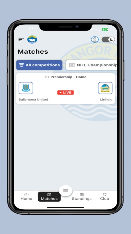 Bangor Football Club App