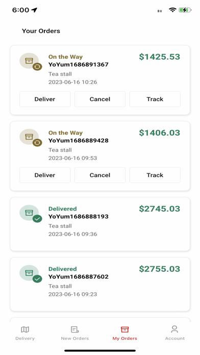 Screenshot #3 pour Yoyumm Delivery