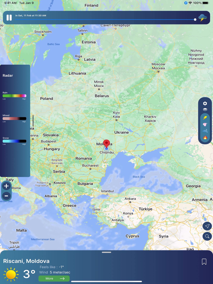 Weather Radar Live Forecast